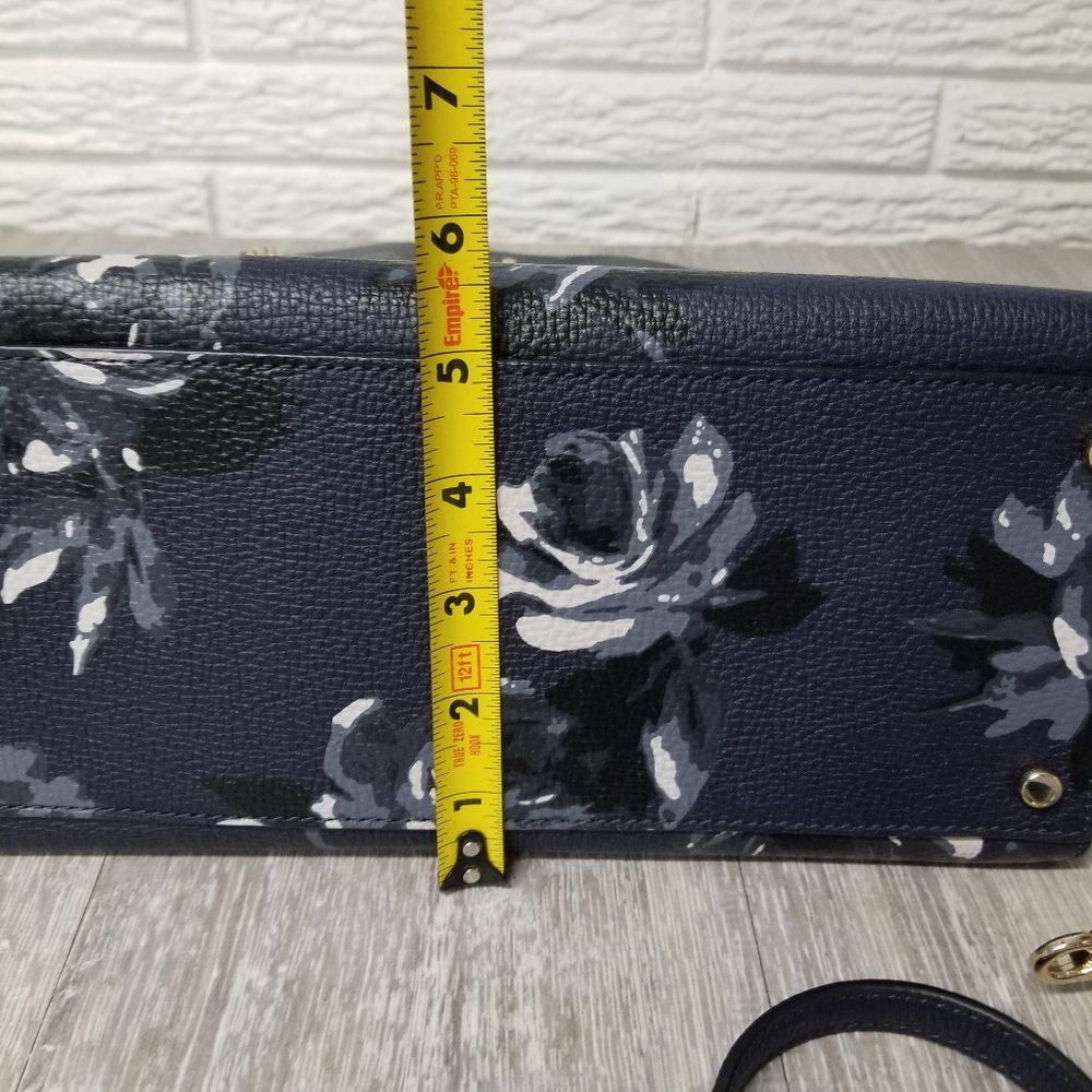 πHPπKate Spade Briar Lane Night Rose Meena Satchel - Picture 16 of 16